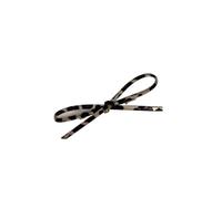 Fermagli per capelli per ragazze e donne, accessori con fiocco coreano granchio vintage popolare alla moda leader kpop Ribbon barrette (stampa leopardata profonda)