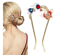 Fermagli per capelli per ragazze - Matite per capelli da sposa | Clip per capelli per animali | Accessori per capelli verniciati a forma di U per spettacoli sul palcoscenico della sposa, foto