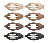 Fermagli Per Capelli Piatti Da 8 Pezzi, Fermagli Per Capelli Antiscivolo, Fermagli Per Capelli A Prova Di Fiocco, Fermagli Per Capelli Lisci Alla Moda, Semplici Fermagli Per Capelli Da Donna