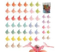 Fermagli per capelli, piccole mollette per capelli - Piccole clip colorate 50X piccole per capelli da ragazza | Fermagli per capelli colorati per ragazze e donne, per