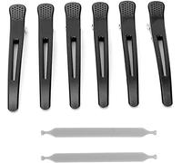 Fermagli per capelli professionali antiscivolo per dividere i fermagli per capelli becco d'anatra per il taglio di capelli 6 pezzi accessori per parrucchieri per salone e casa per il taglio di capelli