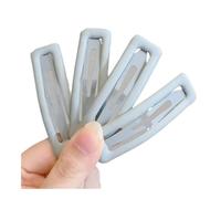Fermagli per capelli rettangolari satinati, da donna, per sistemare i capelli rotti, alla moda, accessori per capelli, accessori per lo styling dei capelli (blu, 4 pezzi)