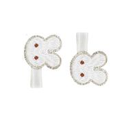 Fermagli per capelli ricamati a forma di animale per bambini e adulti, 1 paio di accessori per capelli per ragazze, forcina decorativa per capelli