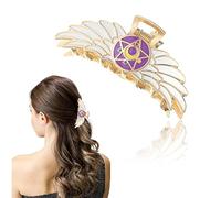 Fermagli per capelli Sailor Moon, simpatici anime Tsukino Usagi, fermagli per capelli in metallo, per capelli a metà chignon, accessori per lo styling dei capelli, idea regalo per ragazze e donne
