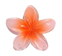 Fermagli per capelli spessi, 8 x 4 x 8 cm, clip per capelli plumria a forma di , grandi clip per le vacanze, accessori colorati per capelli spessi, donne, ragazze