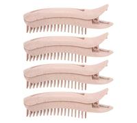 Fermagli per capelli volume 4 pezzi, strumento volumizzante per capelli con clip per radici voluminose leggere in plastica per arricciatura rapida per sollevare le radici o styling
