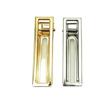 fermagli per capelli vuoti 10 pezzi di fermagli for capelli alla moda, base vuota quadrata for forcine for gioielli fai da te, incastonatura for con perle(Color-03)