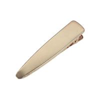 fermagli per capelli vuoti 10 pezzi di fermagli for capelli grandi, alla moda, color oro, base for for fai da te, for realizzare gioielli for(7.5cm thin gold)