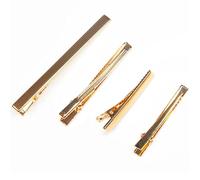 fermagli per capelli vuoti 20 pezzi fermagli for capelli placcati in oro KC da 4,5/5/6/7 cm, base for forcina for la creazione di gioielli fai te, for a coccodrillo(4.5cm)