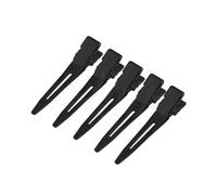 fermagli per capelli vuoti Mini fermagli for capelli a becco d'anatra in metallo da 4,5 cm - Perfetti for lo styling, la suddivisione in sezioni e come fermaglio for donna(Black)