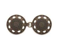 Fermagli per cardigan da donna, Clip for cardigan da donna 3 pezzi Spille retrò multicolori con motivo floreale(Type 9)