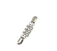 Fermagli per cardigan da donna, Clip for Cardigan Da Donna Multicolor 2 Pezzi Con Strass Perlati(G)