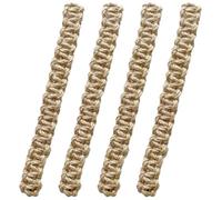 Fermagli per tende in fibra naturale, set di 4 pezzi in corda intrecciata per finestre, fermatende con fibbie, decorazioni per soggiorno in cotone e lino, per soggiorno