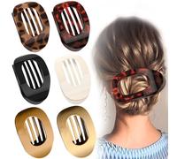 Fermagli piatti per capelli, confezione da 6 fermagli piatti per capelli da donna, fermagli per capelli sottili, per lavoro, appuntamenti, feste, abbigliamento casual, clip piatte per donne e ragazze