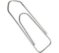 Fermagli Q-Connect filo di acciaio nichelato 32 mm conf. da 100 - KF01312