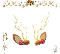 Fermagli Renna Per Bambini Copricapo Natalizio Illuminato