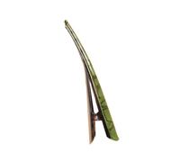 Fermaglio a Becco D’anatra Vintage Fibra di Acetato Verde | Stile Delicato e Chic, per Uso Quotidiano e Acconciature da Festa, Decorazione Chioma
