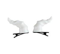 Fermaglio a forma di corno di drago, per feste di compleanno, diavolo, copricapo per Halloween, forcina per capelli