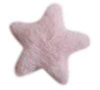 Fermaglio a forma di stella in peluche peloso stile Y2K, forcina per capelli fatta a mano, accessori per donne e ragazze