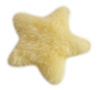 Fermaglio a forma di stella in peluche peloso stile Y2K, forcina per capelli fatta a mano, accessori per donne e ragazze