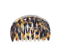 FERMAGLIO A PETTINE RODOID FRANCESE 10 DENTI BASIC MACULATO