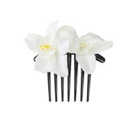 Fermaglio Capelli A Forma Rosa 2 fermagli for capelli a forma di rosa in flanella doppia for donne e ragazze, fascia for a forcella, pettine a fiore(Color9)