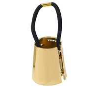 Fermaglio Coda Cuff Metallico Oro per Chioma Medi Lunghi | Lega ed Elastico, Effetto Lucido e Design Liscio, 1 Pezzo per Bambine e Ragazze