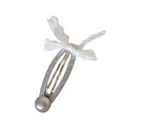 Fermaglio decorativo per capelli in argento per adolescenti e ragazze, in pizzo, accessorio per uso quotidiano