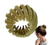 Fermaglio espandibile per coda di cavallo, con piastra espandibile, mollette per capelli in velluto, fermagli per capelli, per capelli con piastra Expa