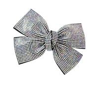 Fermaglio for capelli con strass 3 pezzi, forcina fiocco lucido, accessorio for scintillante, perfetto for balli studenteschi e occasioni formali per Cappelli(Color2)