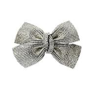 Fermaglio for capelli con strass 3 pezzi, forcina fiocco lucido, accessorio for scintillante, perfetto for balli studenteschi e occasioni formali per Cappelli(Color6)