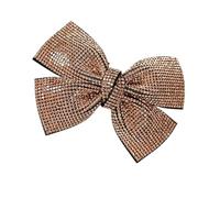 Fermaglio for capelli con strass 3 pezzi, forcina fiocco lucido, accessorio for scintillante, perfetto for balli studenteschi e occasioni formali per Cappelli(Color3)