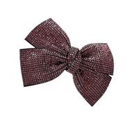 Fermaglio for capelli con strass 3 pezzi, forcina fiocco lucido, accessorio for scintillante, perfetto for balli studenteschi e occasioni formali per Cappelli(Color4)