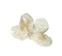Fermaglio for capelli dallo stile squisito, alla moda e versatile, compatibile con lo squalo da donna(Shell White)