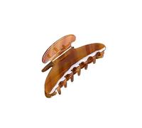 Fermaglio for capelli retrò in acetato, grande, a forma di granchio, a squalo, semplice accessorio alla moda for, compatibile con le donne(C)