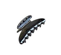 Fermaglio for capelli retrò in acetato, grande, a forma di granchio, a squalo, semplice accessorio alla moda for, compatibile con le donne(A)