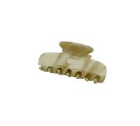 Fermaglio for capelli vintage francese da 8,3 cm, geometrico, di medie dimensioni, semplice, alla moda, in acetato, accessorio for squalo, compatibile con le donne(HA1260 A-5)