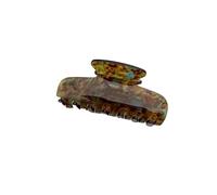 Fermaglio for capelli vintage francese da 8,3 cm, geometrico, di medie dimensioni, semplice, alla moda, in acetato, accessorio for squalo, compatibile con le donne(HA1260 A-1)