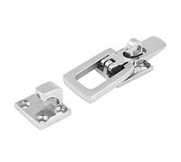 Fermaglio in acciaio inox per portelli e sportelli di barche marittime, antirumore, 70 mm, resistente, grado 316, per portelli e armadietti di barche, ferramenta resistente alla co