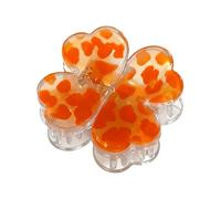 Fermaglio magnetico a foglie, forcina magnetica resistente con stampa leopardata, foglie, per capelli da donna, per feste, vacanze, casa, viaggi, matrimonio, cura estate Q