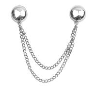 Fermaglio magnetico per abbigliamento - Fermaglio in tessuto robusto, supporti magnetici potenti | Spille magnetiche in lega, magneti Hijab con catena, clip magnetiche regolabili, accessorio