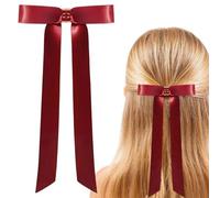 Fermaglio Magnetico Per Capelli, Per Acconciature, Mini Fermagli Per Capelli A Farfalla, Clip Magnetiche Antiscivolo A Tenuta Forte, Senza Cuciture, Design 2 In 1(Red)