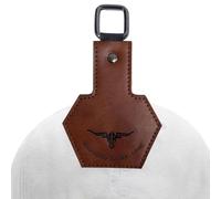 Fermaglio Magnetico Per Cappello, 14,5×8,5×1cm Clip Magnetiche Per Cappello In Pelle, Con Una Varietà Di Stili Di Cappelli, Per Appendere Chiavi, Occhiali Ecc, Per Attività All'aperto Come Alpinismo