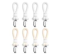 Fermaglio Per Asciugamano Da 8 Pezzi, Fermaglio Per Asciugamano Con Anello, Fermaglio Per Asciugamano Da Appendere, Molletta Multifunzionale