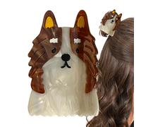 Fermaglio per cani, accessorio per capelli corti e lunghi, con design a