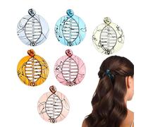 Fermaglio per capelli | 6 pezzi in acrilico antiscivolo, piccole forcine e clip per capelli da donna, per acconciature su capelli spessi, sottili, lunghi, corti, ricci, per casa, ufficio, viaggi