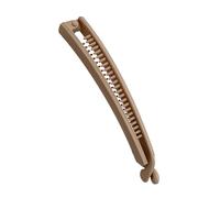 Fermaglio per capelli a banana con finitura opaca per donne e ragazze forte tenuta coda di cavallo morsetti per chignon accessori per lo styling dei capelli coreano forcina per coda di cavallo
