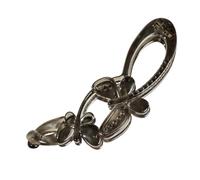 Fermaglio per capelli a banana - Fermaglio per capelli attorcigliato, accessorio per acconciatura antiscivolo, supporto alla moda, adatto per lunghi e corti, spessi e sottili, strumento di