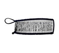 Fermaglio per capelli a banana, per coda di cavallo, stile vintage, robusto e, accessorio per giovani anziani, adulti, festa del Ringraziamento di Natale