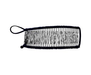 Fermaglio per capelli a banana, per coda di cavallo, stile vintage, robusto e, accessorio per giovani anziani, adulti, festa del Ringraziamento di Natale